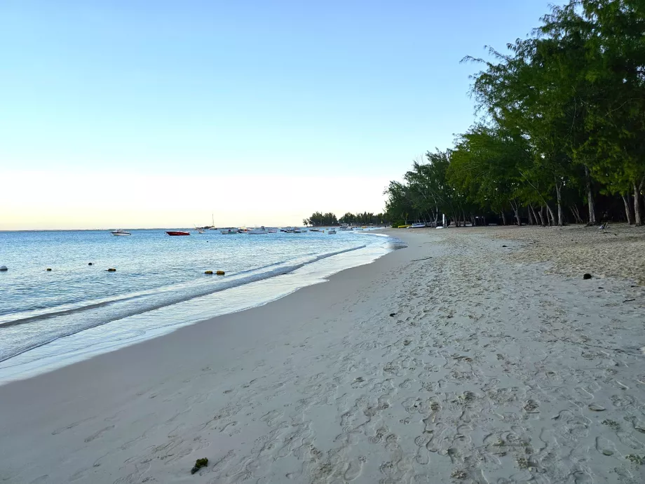 Mon Choisy offentlige strand