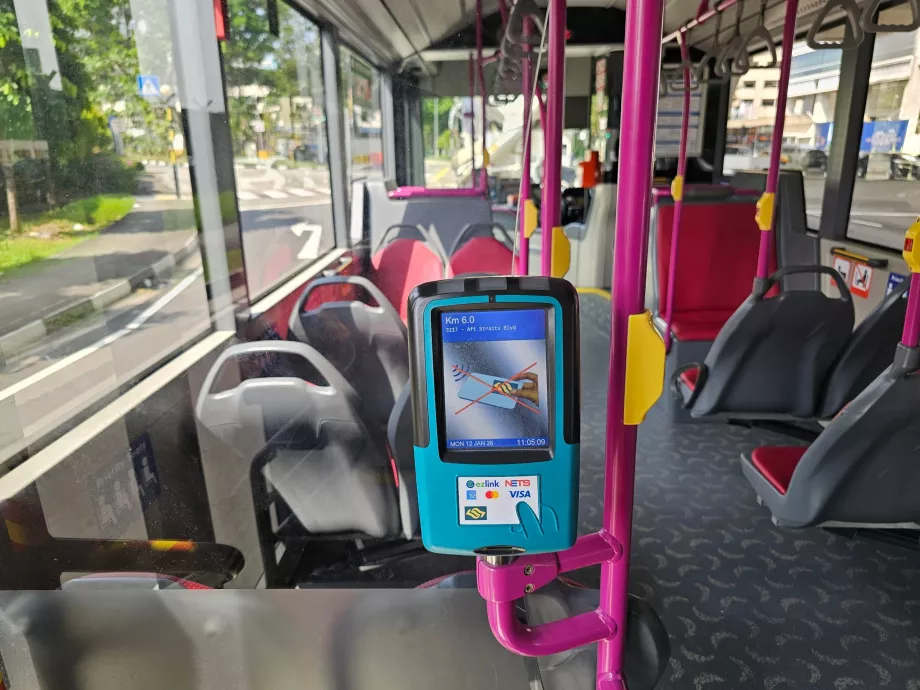 Betaling med kort på bussen