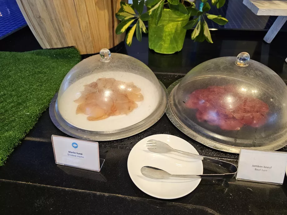 Røkt fisk og skinke