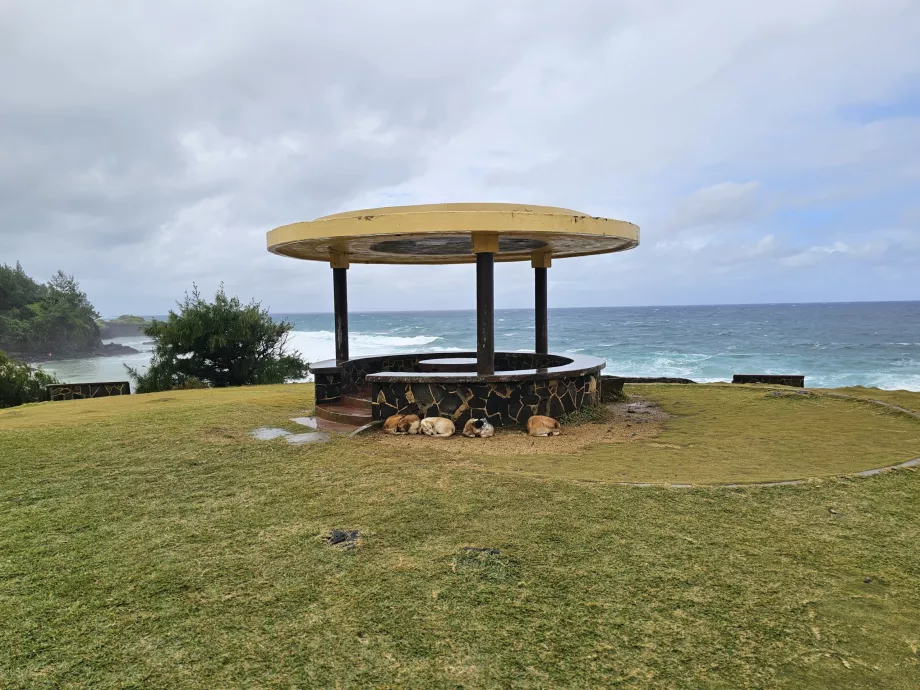 Klippene ved Gris Gris-stranden