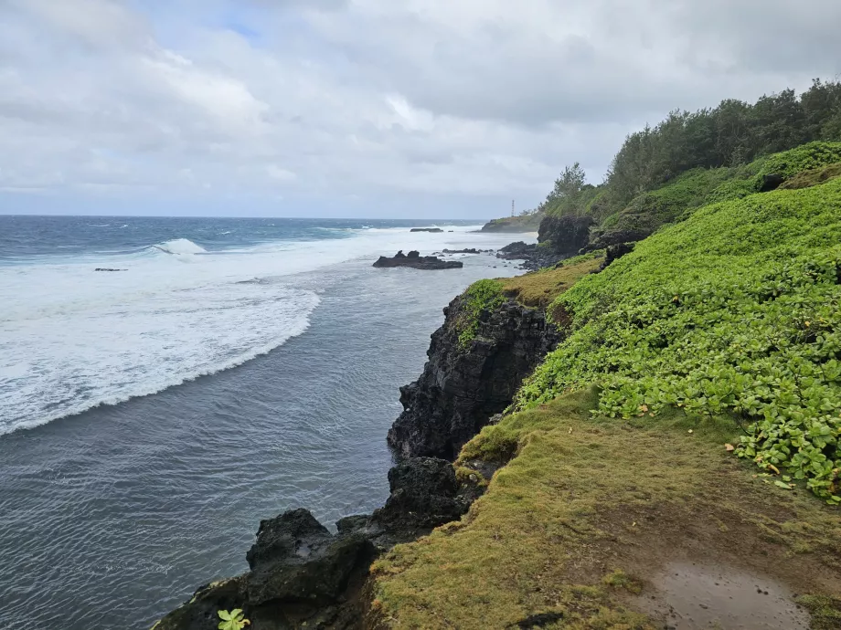 Klippene ved Gris Gris-stranden
