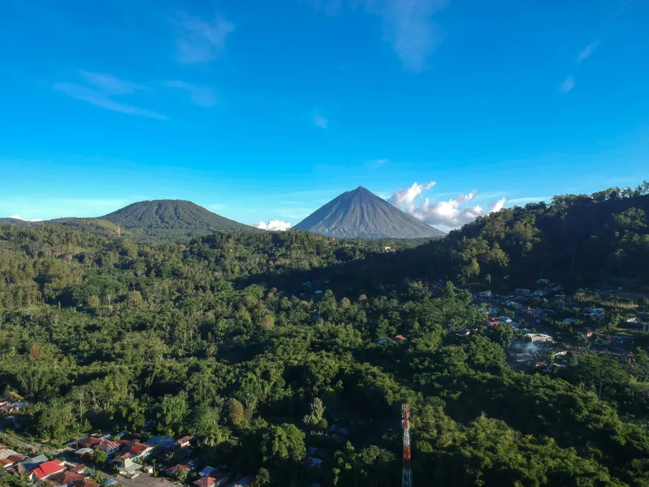 Vulkanen Inerie, Flores, Indonesia