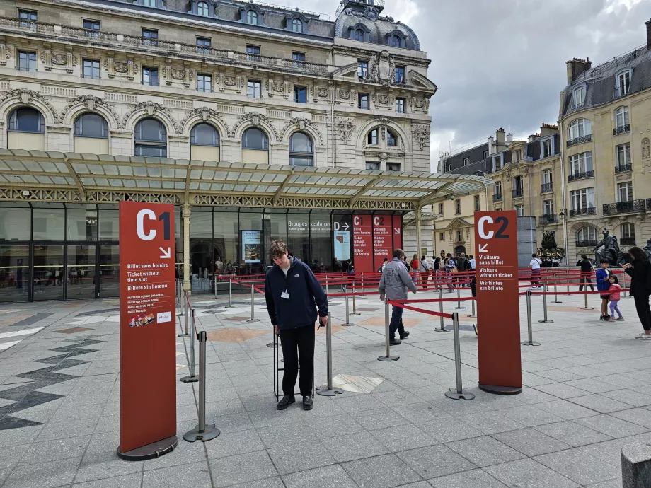 Inngang til Orsay-museet