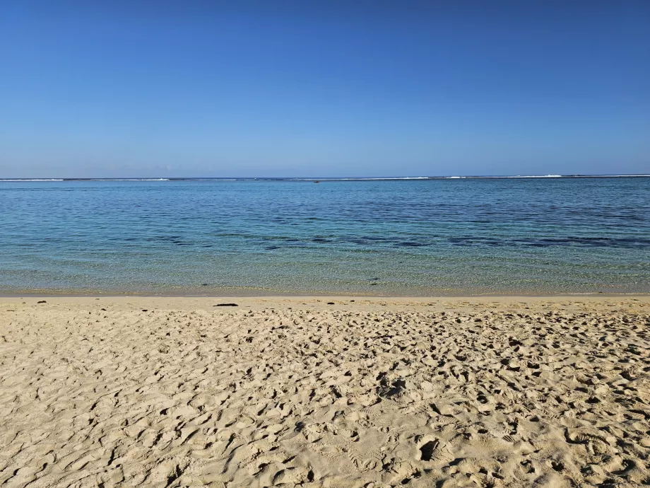 Le Morne offentlige strand