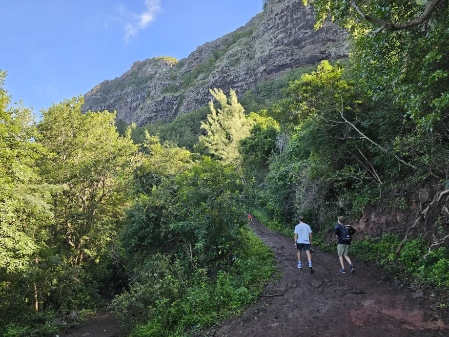 Start på reisen til Le Morne