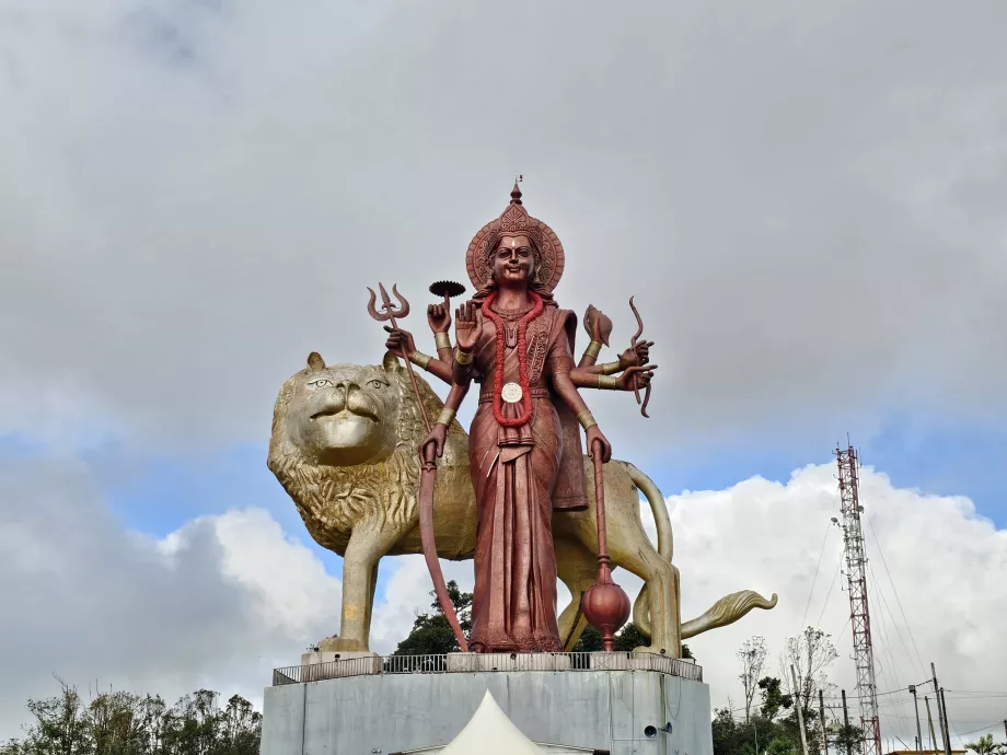 Statuer ved Grand Bassin-tempelet