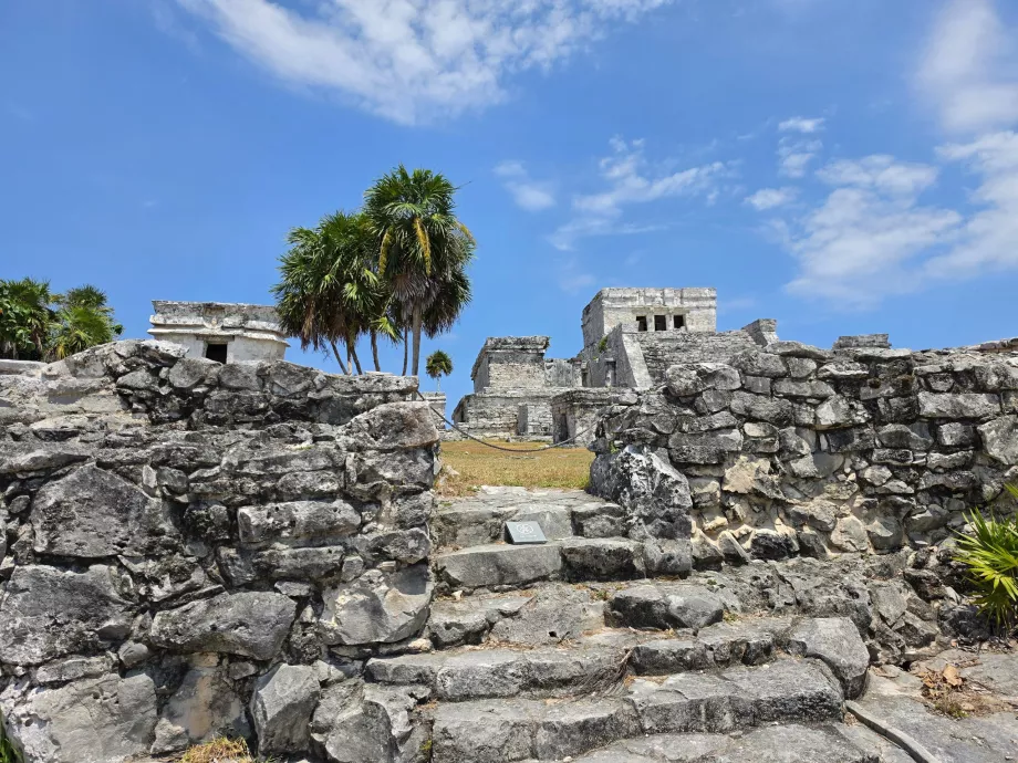 Det arkeologiske området i Tulum