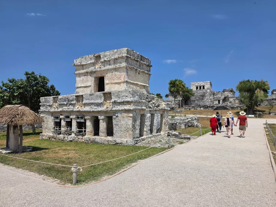 Det arkeologiske området i Tulum