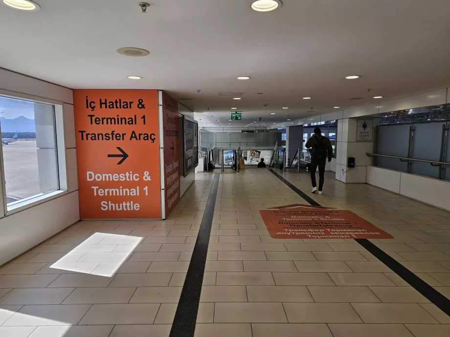 Overføring mellom terminaler