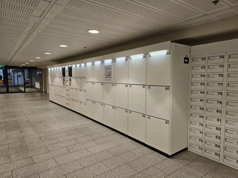 Skap for oppbevaring av bagasje