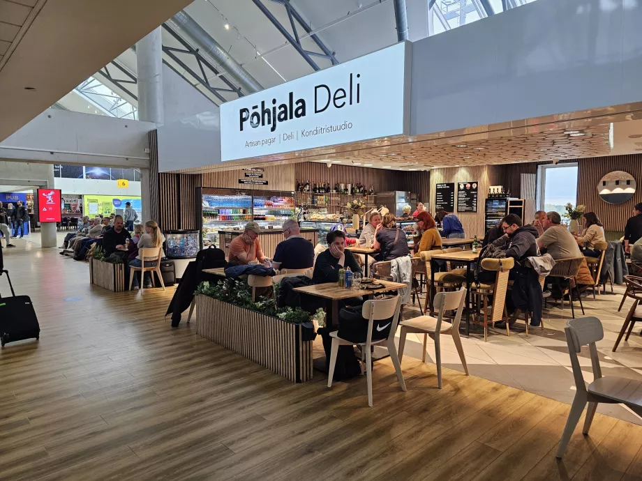 Restaurant i transittområdet