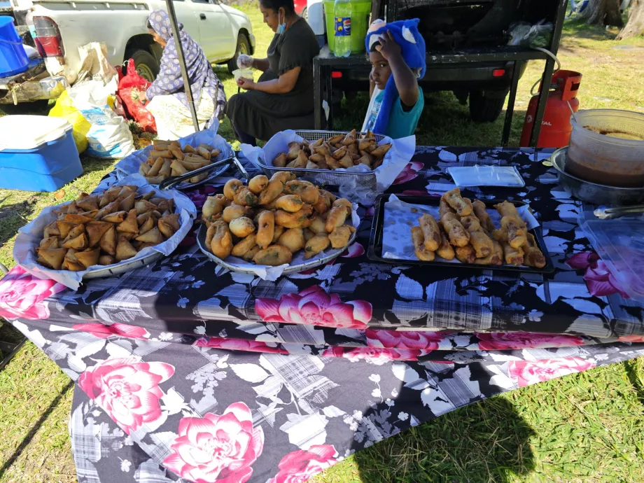 Forfriskninger på stranden