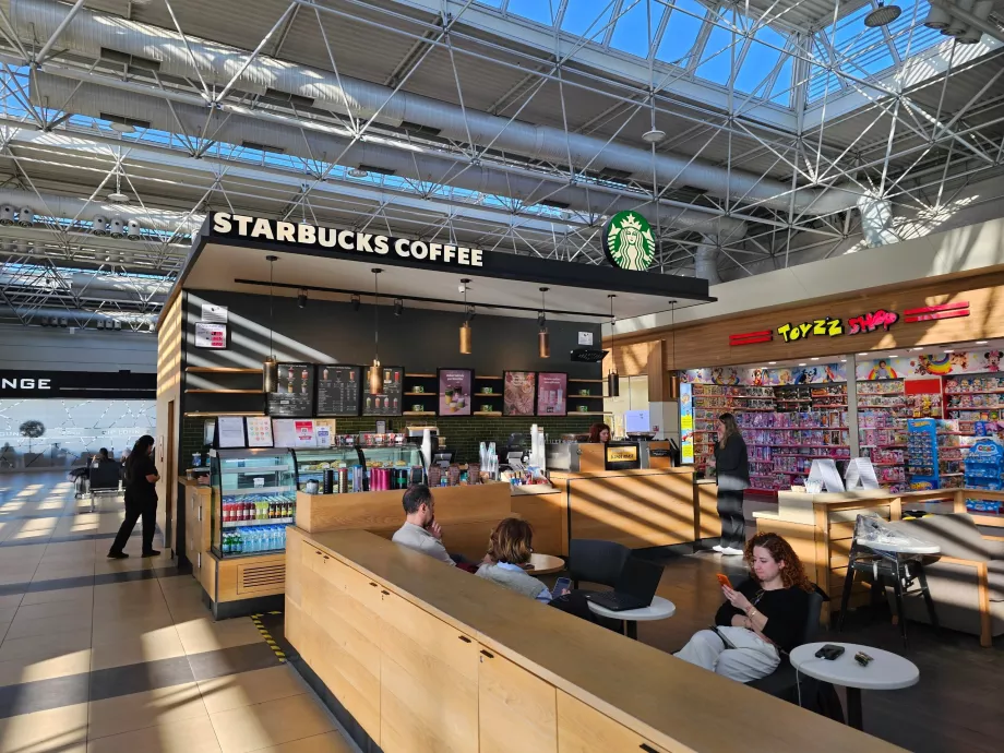 Starbucks, Terminal 1, innenlands transittseksjon