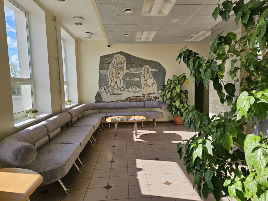 Venteområde i den offentlige delen