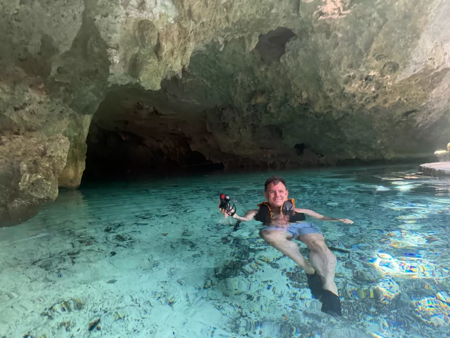 Meg ved Gran Cenote