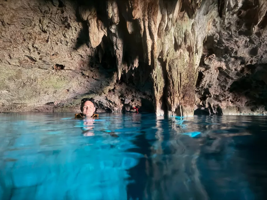 Meg ved Gran Cenote