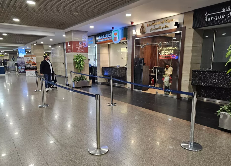 Bankbarrierer for å kjøpe et egyptisk visum