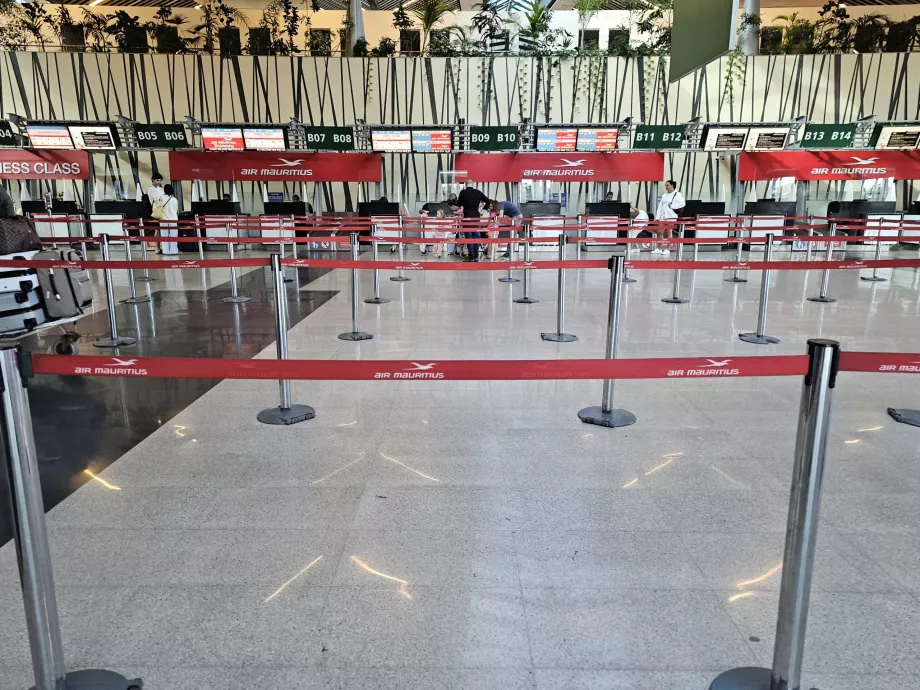 Innsjekking Air Mauritius