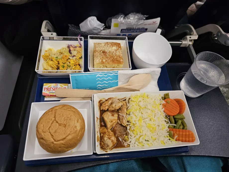 Middag på økonomiklasse