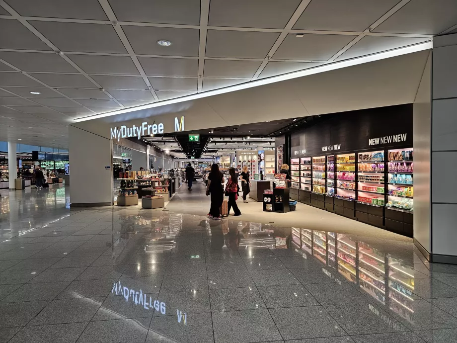 Duty Free, Terminal 2, avgangsgate K
