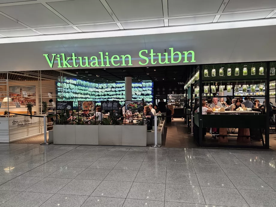 Restaurant i transittområdet i terminal 2