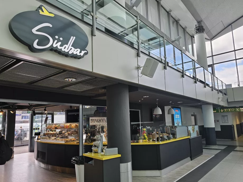 Restaurant i avgangshallen