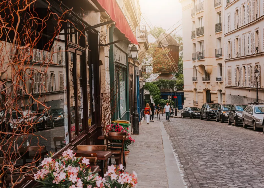 Gatene i Montmartre