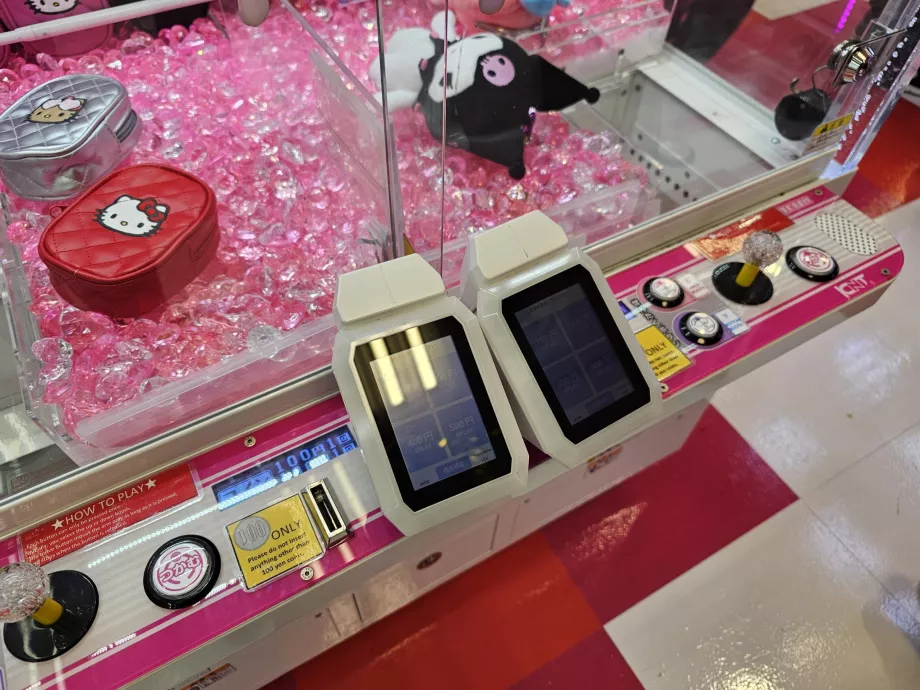 Akihabara, kortbetaling i spillehaller