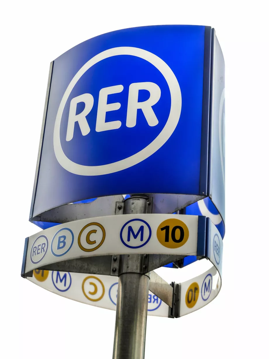 RER-stasjonsmarkør