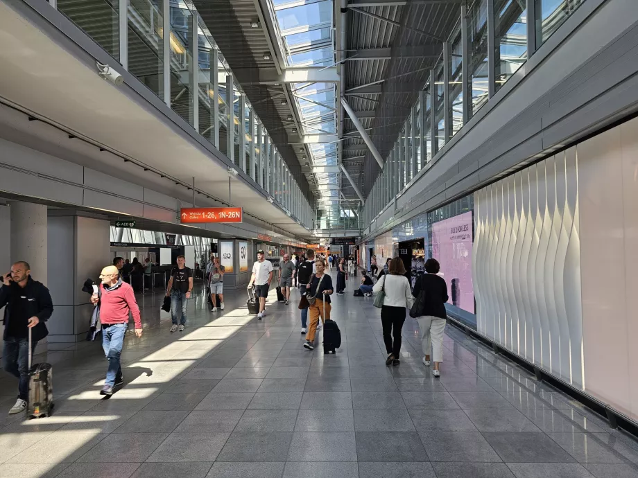 Transittområdet på WAW lufthavn