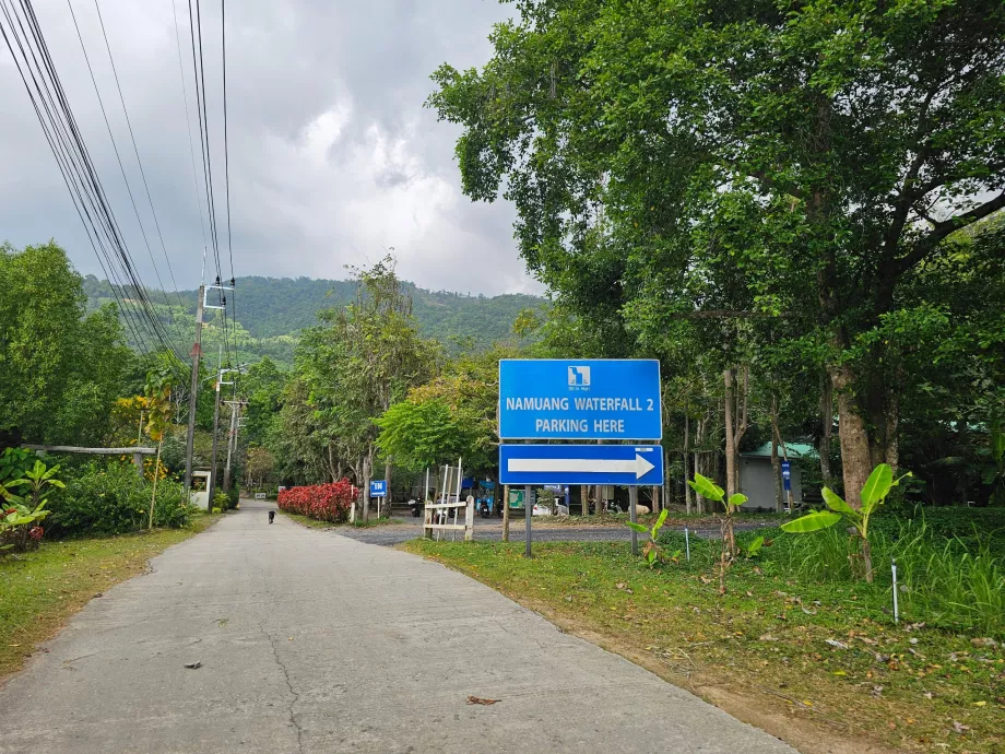 Retning Namuang-fossen 2