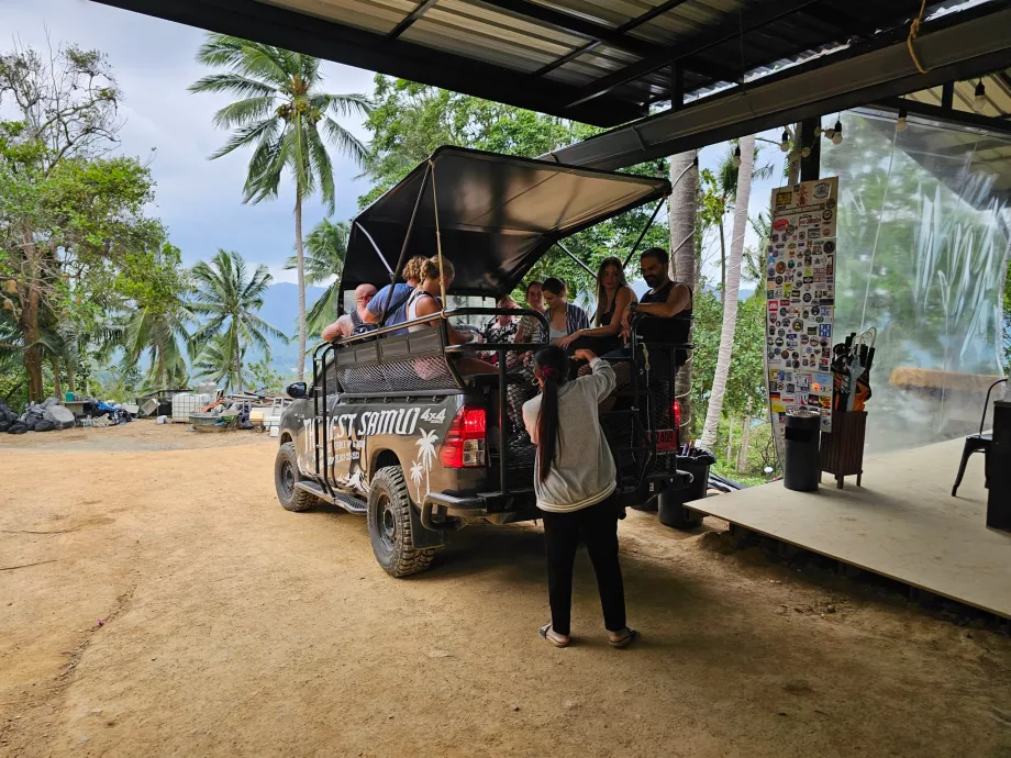 Transportjeeper til Overlap Stone 2