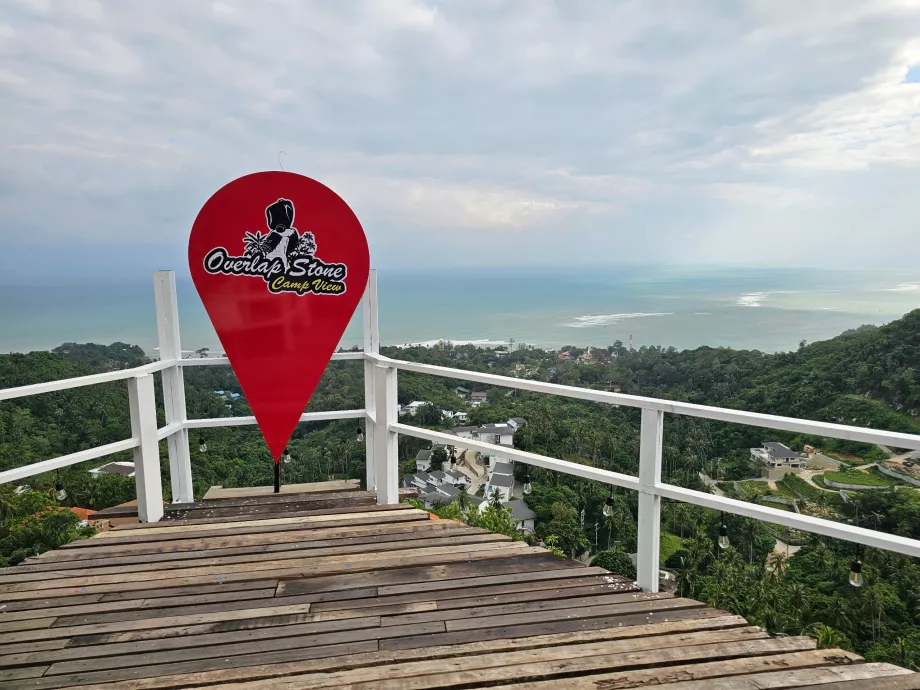 Utsikt fra Overlappingsstein 1