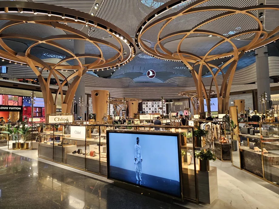 Kjøpesenter i transittområdet