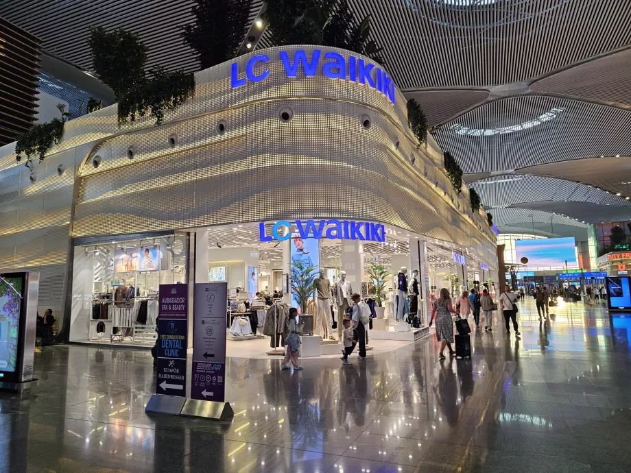 Kjøpesenter i transittområdet