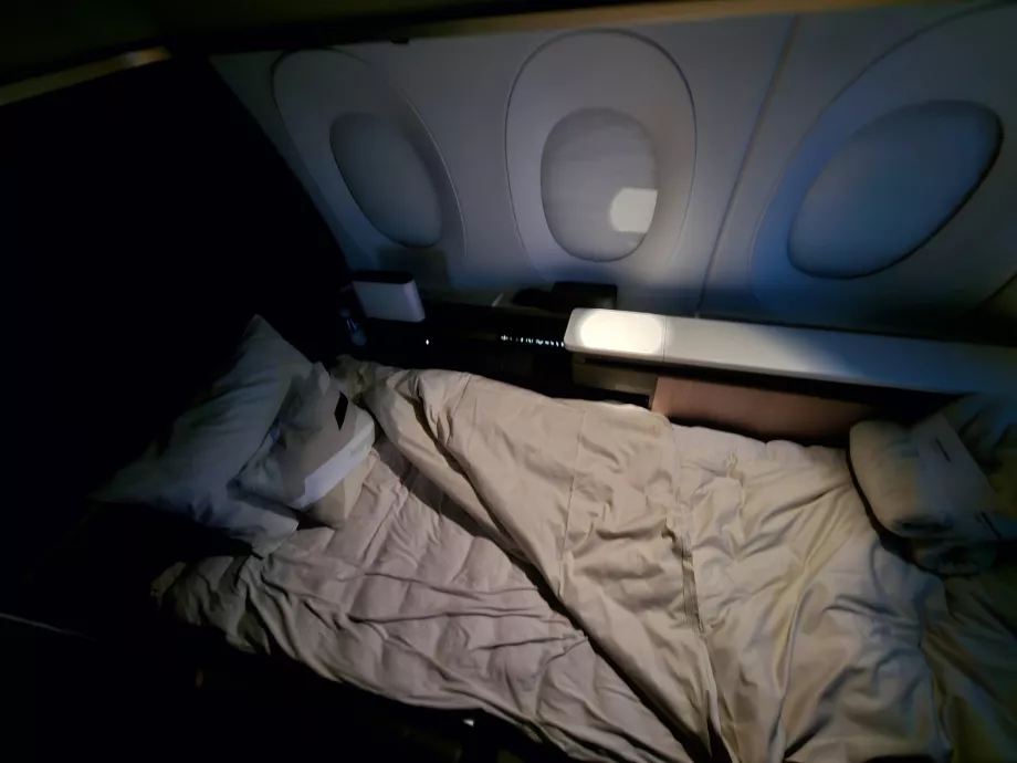 Sofa foldet ut til en seng