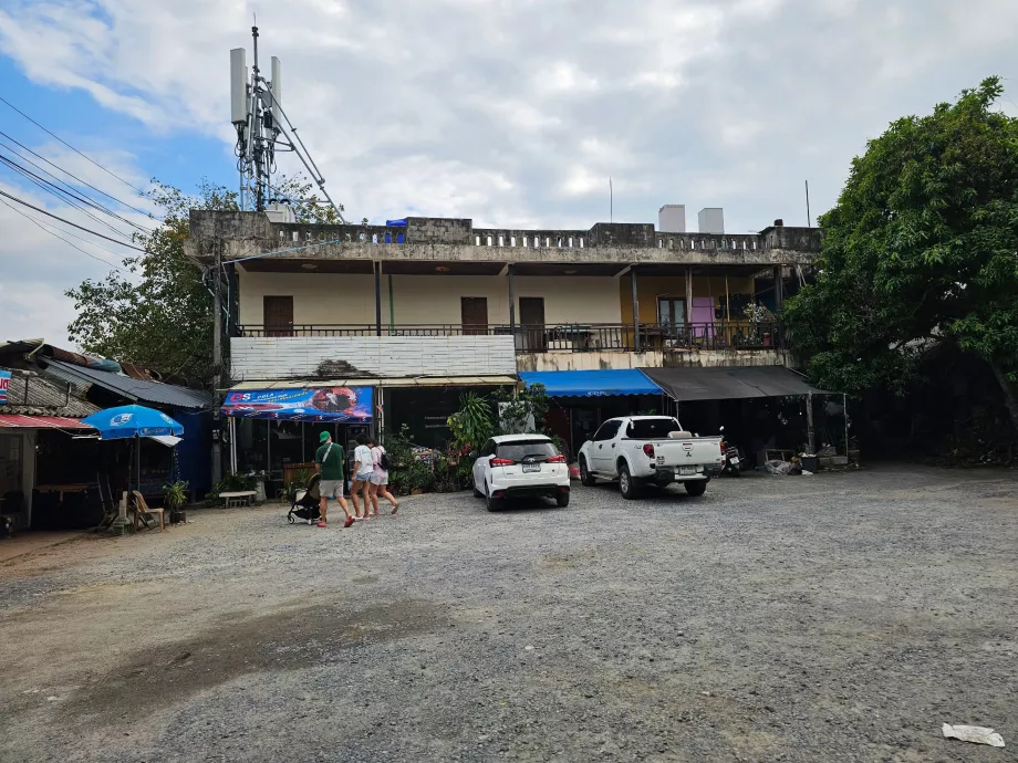 Parkering på Hin Ta Hin Yai