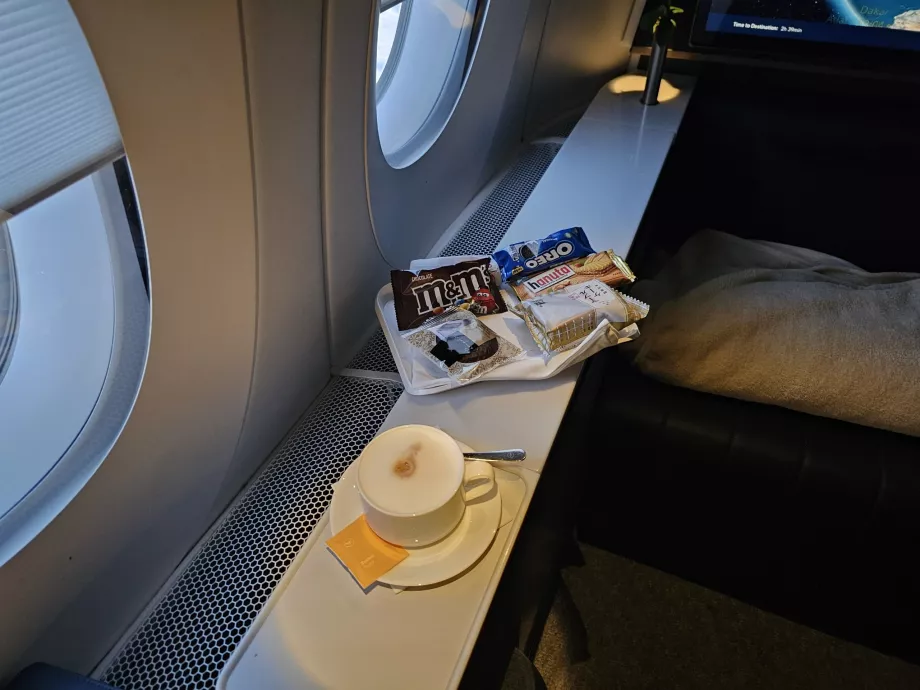 Cappuccino og søtsaker