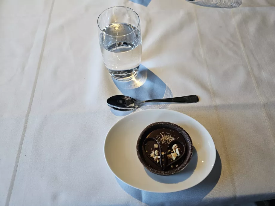 Dessert før landing