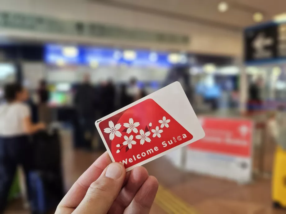 Velkommen Suica turisttransportkort