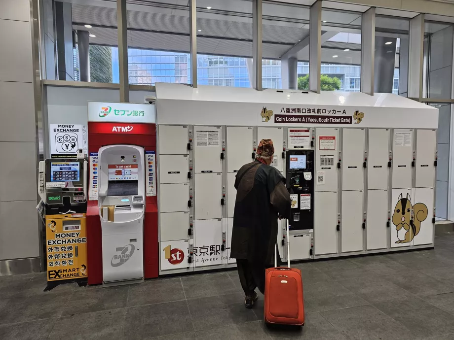 Skap for oppbevaring av bagasje