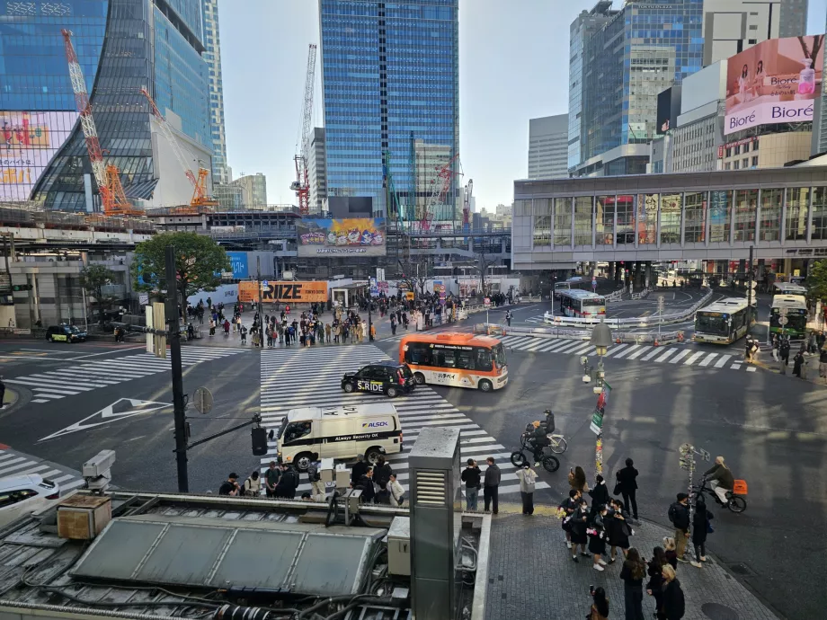 Shibuya Junction fra Starbucks
