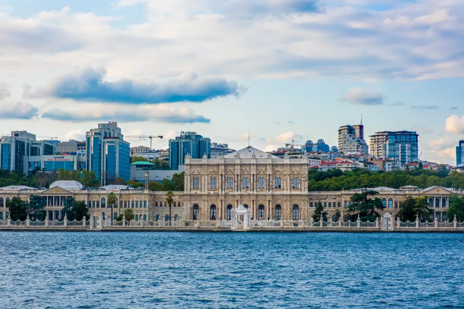 Dolmabahce-palasset, Istanbul, Tyrkia