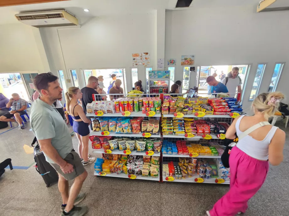 Butikk i Donsak havn