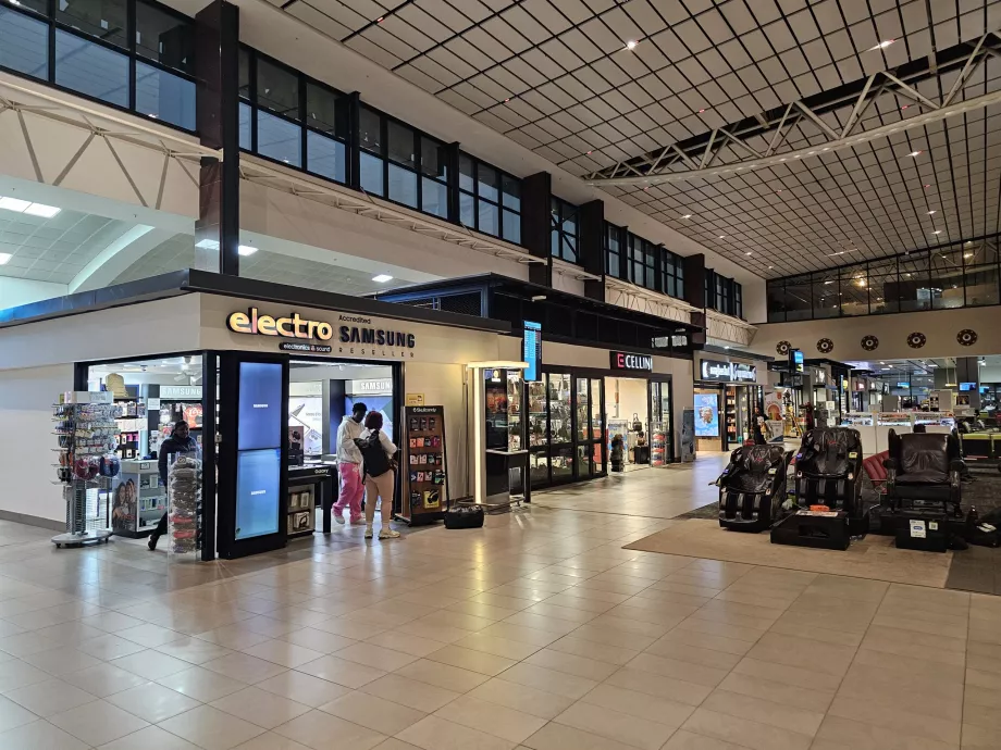 Butikker, seksjon for innenlandsk transitt