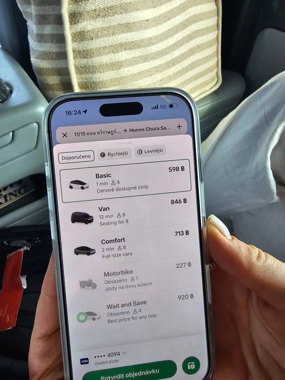 Boltpriser fra kaien til Chaweng