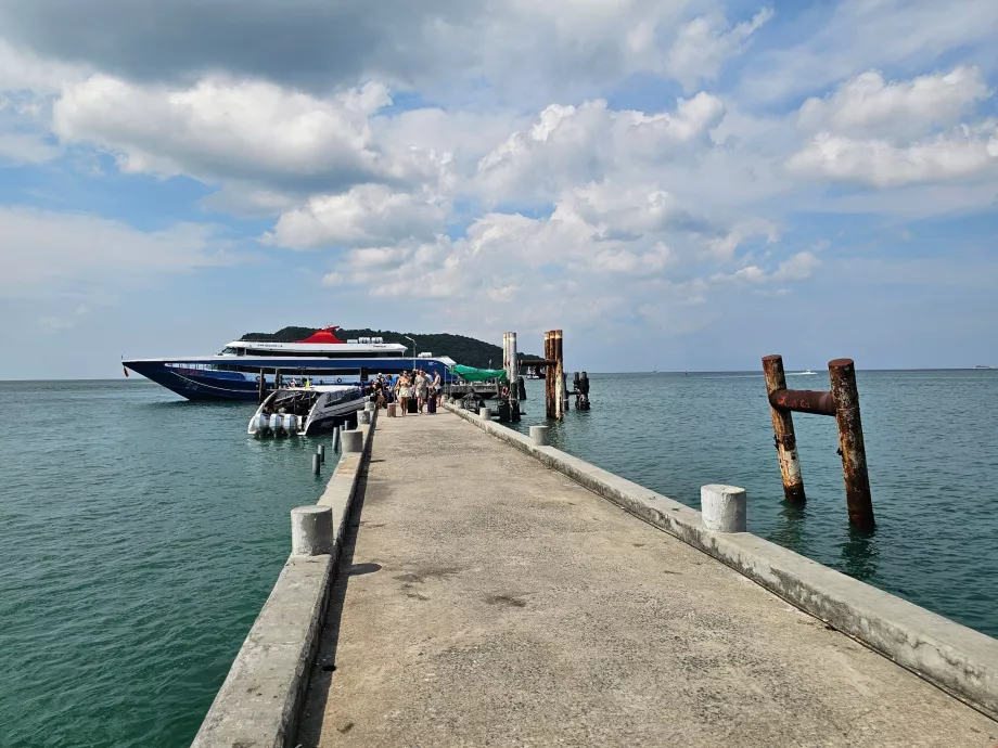 Thong Sala brygge på Koh Phangan