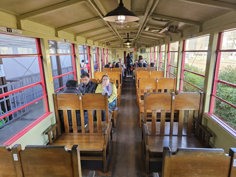 Interiøret i vognen