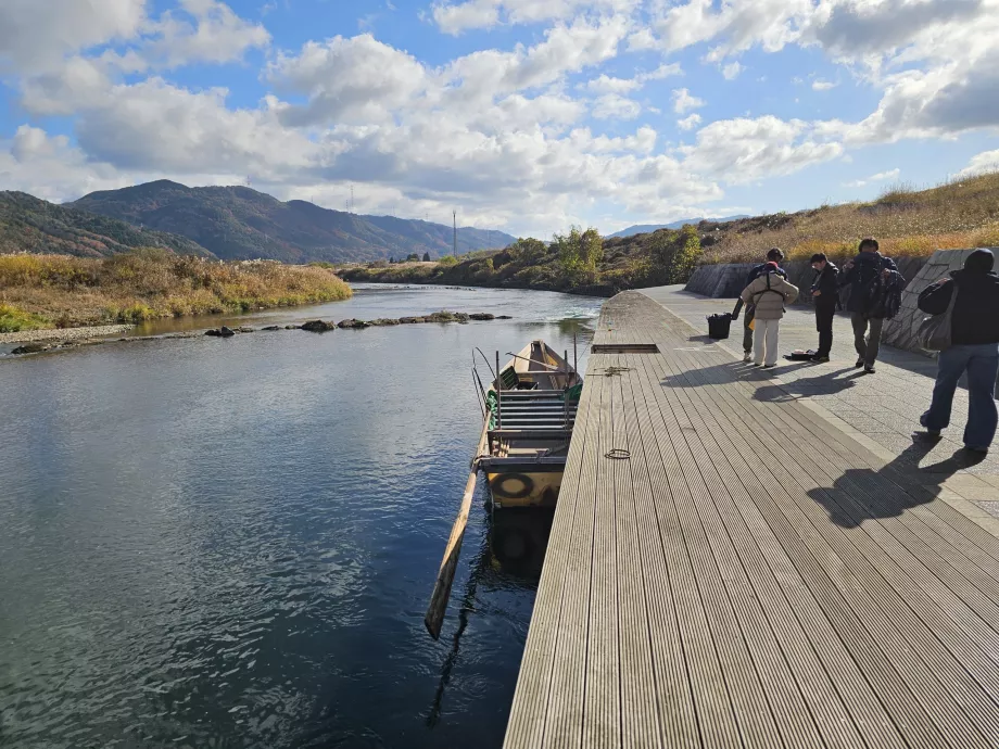 Ombordstigning på skipet