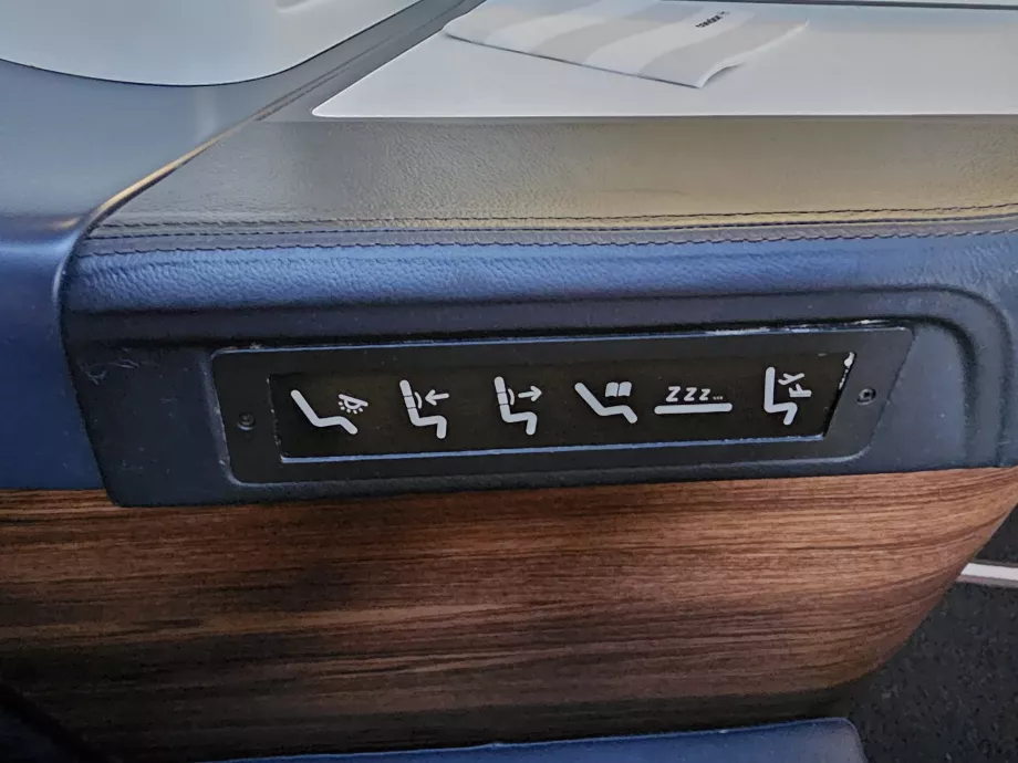 Kontrollpanel for sete